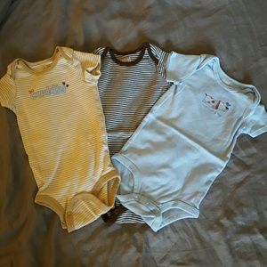 Child of mine by Carters onsies.